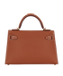 Kelly Mini II 20 Epsom Gold, back view